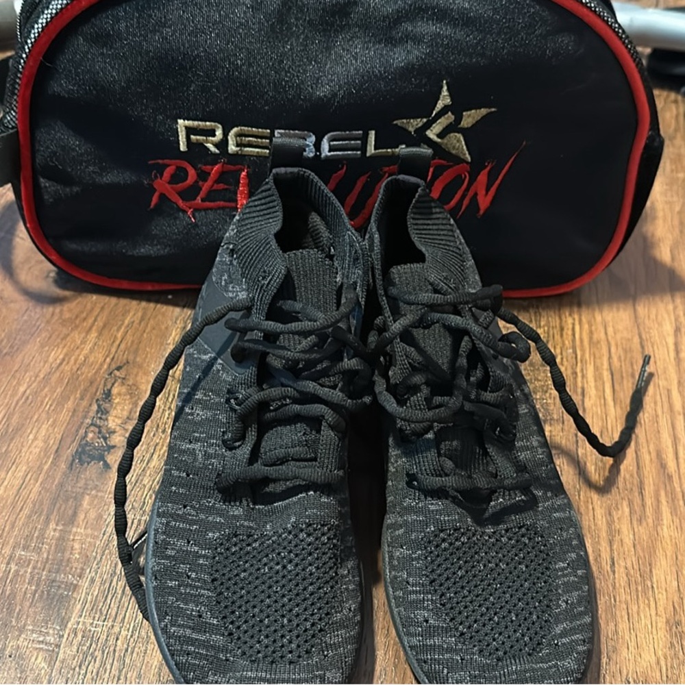 REBEL REVOLUTION BLACKOUT CHEER SHOES